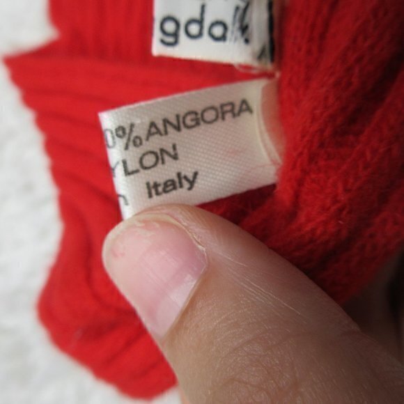 Bloomingdale’s wool angora bow headband - Picture 4 of 5